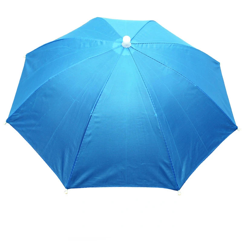 Buy Foldable Umbrella Hat Outdoor Sun & Rain