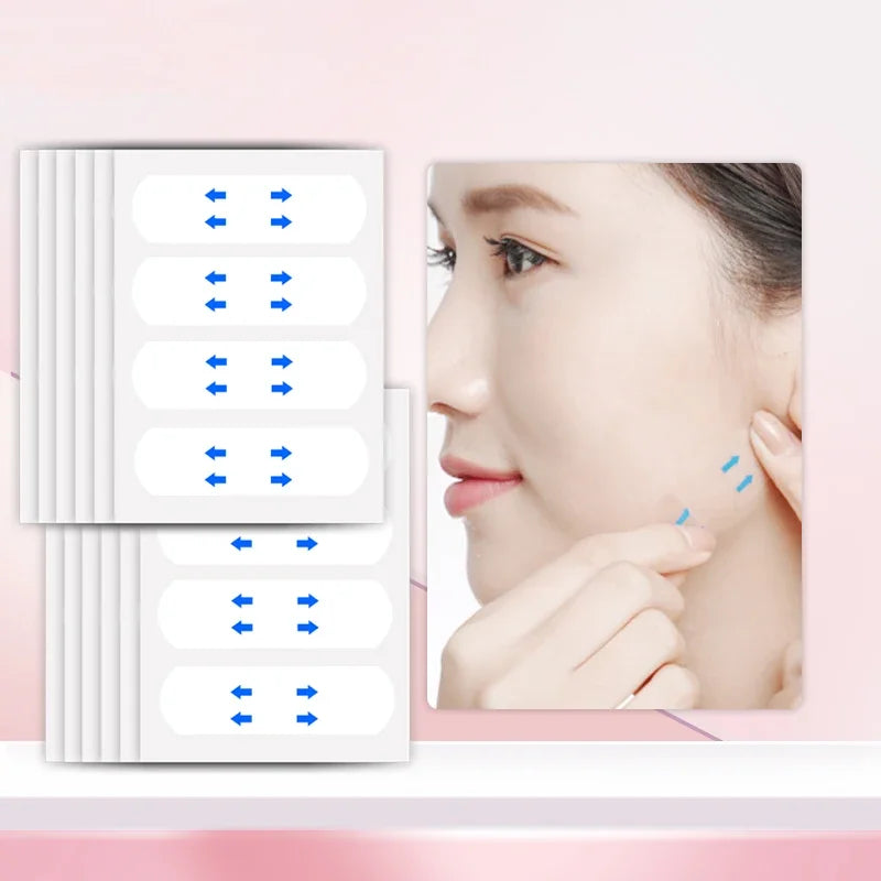 Invisible V Shape Face Lifting Tape Instant Wrinkle and Sagging Lift