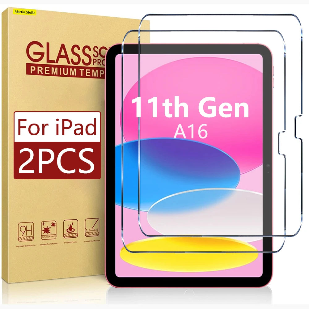 Screen protector for 11th generation iPad with packaging on a white background Main image