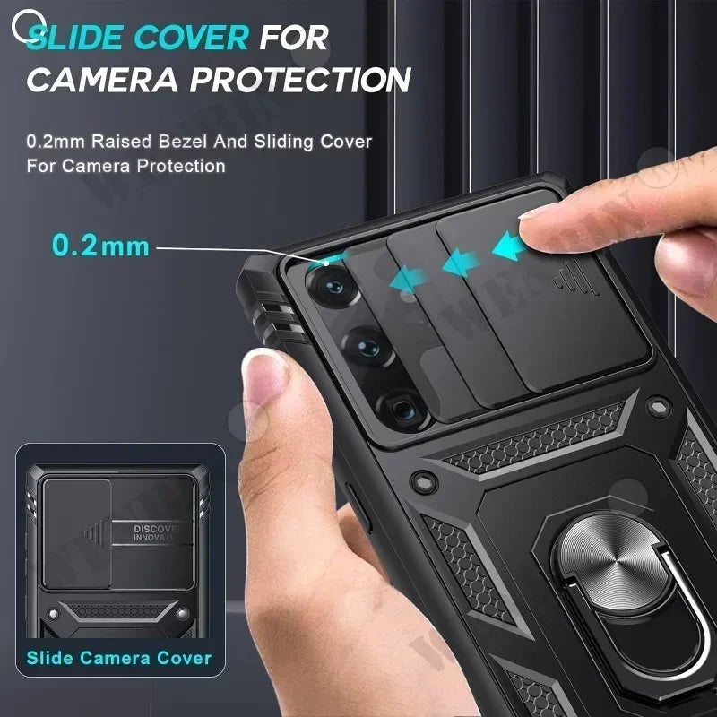 Heavy Duty Kickstand Case for Samsung Galaxy S23 S24 S25 S26 Secondary image