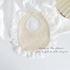 INS Style Baby Cotton Bibs Waterproof Drool Scarf Feeding Bib