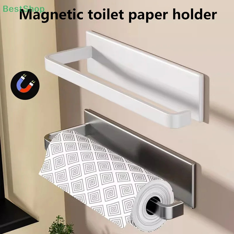 Magnetic Paper Towel Holder Kitchen Organizer