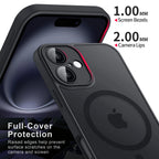 Premium Matte Magnetic Case for iPhone 11-16 Wireless Charge