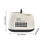 Kitchen Utensil Holder Plastic Cutlery Rack