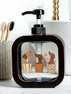 Cute Dachshund Soap Dispenser Dog Design Kitchen & Bathroom Pump Bottle