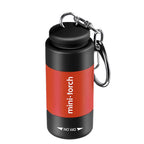 USB Rechargeable Mini Keychain Flashlight Waterproof LED