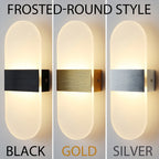 Modern Acrylic LED Wall Lamp Nordic Bedside Light
