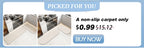 Super Absorbent Kitchen Floor Mat Diatomite Anti-Slip Washable Rug
