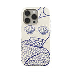 Luxury Mermaid Lines Double-Layer Case for iPhone 17 16 15 14 Pro Max