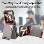 MagSafe Leather Card Holder Case for Motorola Razr 70 60 50 Ultra