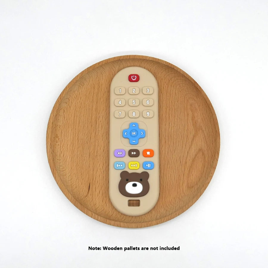 Silicone Remote Control Baby Teether Toy Set