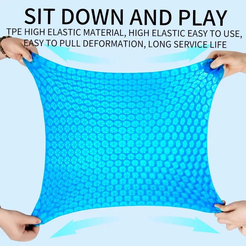 Cooling Gel Seat Cushion Honeycomb Pressure Relief Coccyx Pain Support