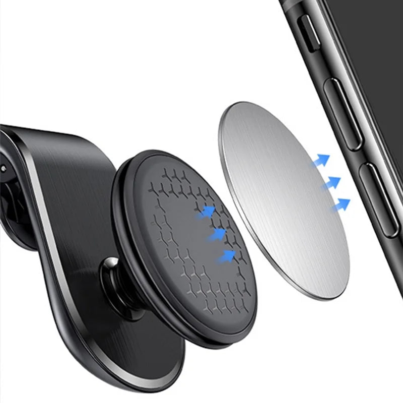 Magnetic Car Phone Holder Stand Air Vent Magnet Car Mount GPS Smartphone Mobile Support In Car Bracket for iPhone Samsung Xiaomi