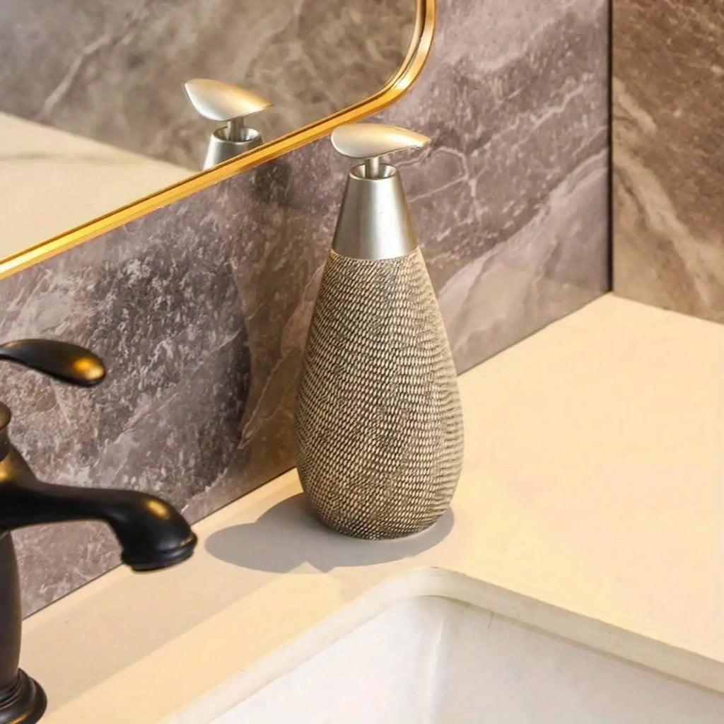 Creative Retro Ceramic Soap Dispenser Pump Bottle for Bathroom & Kitchen