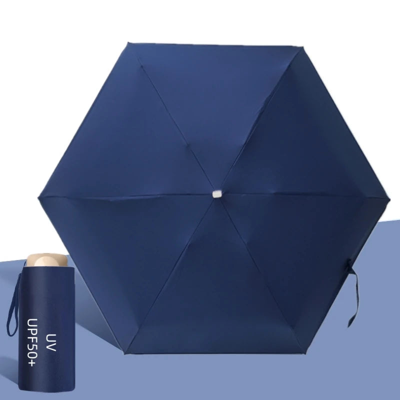 Buy UPF50+ Mini Pocket Umbrella UV Protection Travel Umbrella