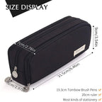Large Capacity Pencil Case Aesthetic Pen Bag Stationery Organizer