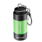 USB Rechargeable Mini Keychain Flashlight Waterproof LED