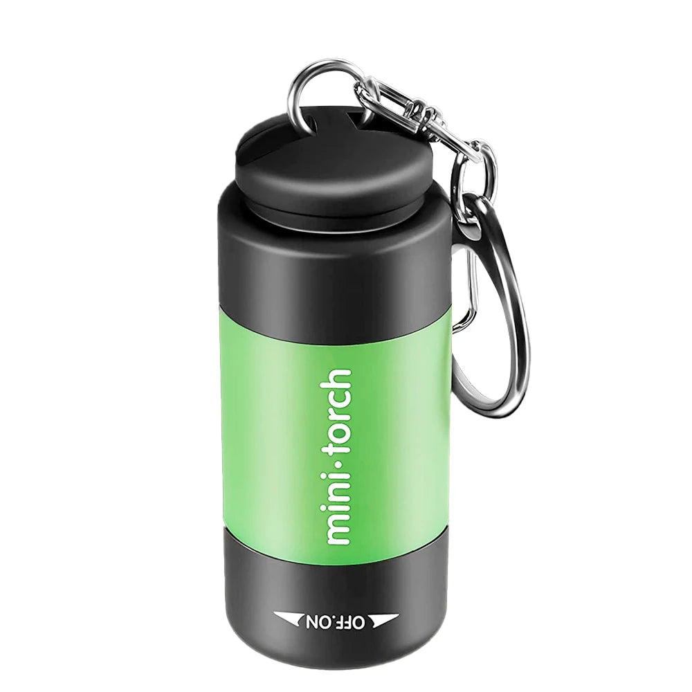 USB Rechargeable Mini Keychain Flashlight Waterproof LED