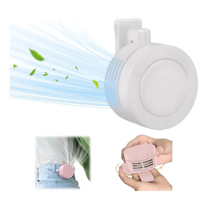 Clip-On Portable Fan UK Ultra-Quiet Mini Personal Fan