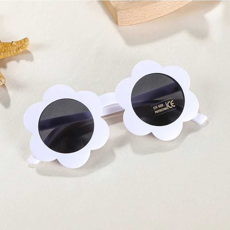 Sunflower Kids Sunglasses UV400 | Cute Round Toddler Shades