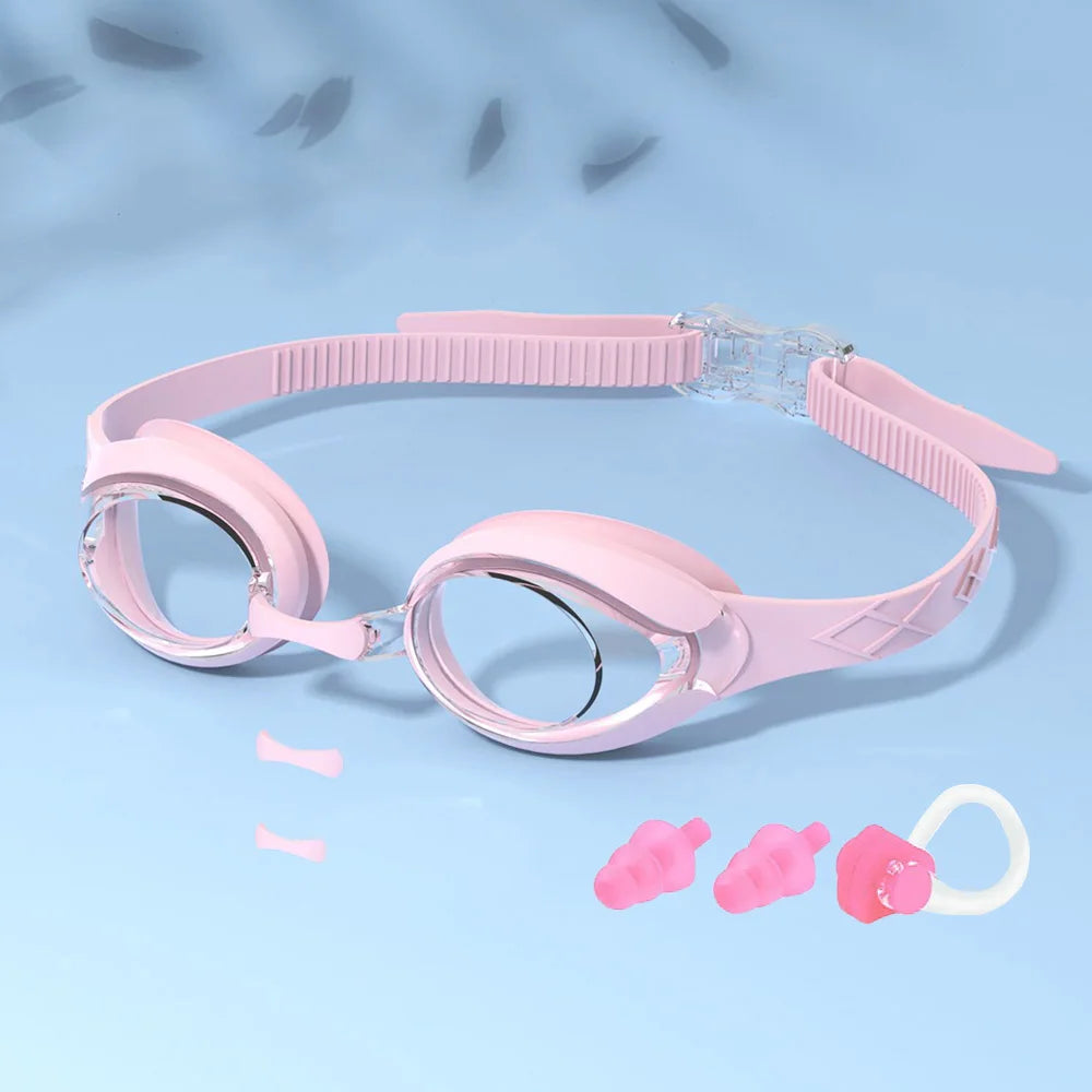 Kids Swimming Goggles Anti-Fog Waterproof Ages 3-14
