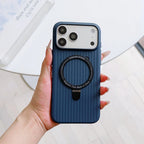 MagSafe Corrugated PC Case for iPhone 17 16 15 14 13 12  Pro Max
