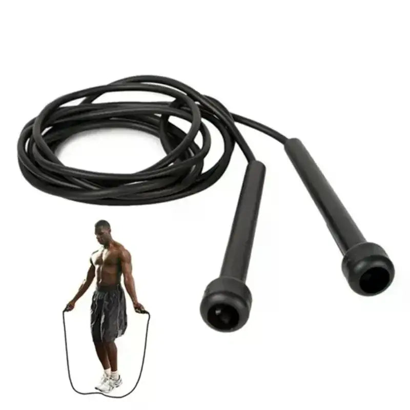 PVC Speed Jump Rope Adjustable Skipping Rope Boxing Gym Fitness
