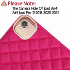 Lambskin Smart Stand Case For iPad 10th 9th Air 5 4 Pro 11 A16