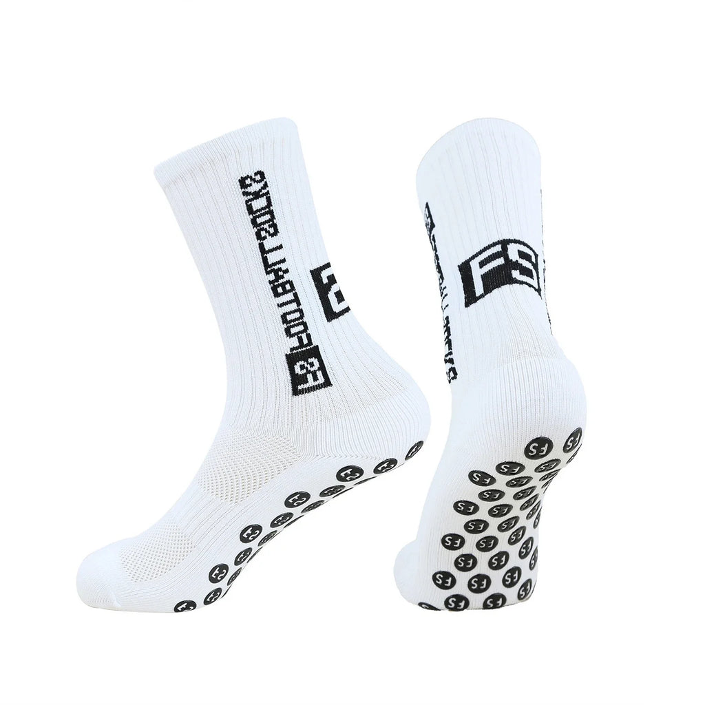 6 Pairs Non Slip Grip Socks Men Women Multi-Sport Anti-Slip