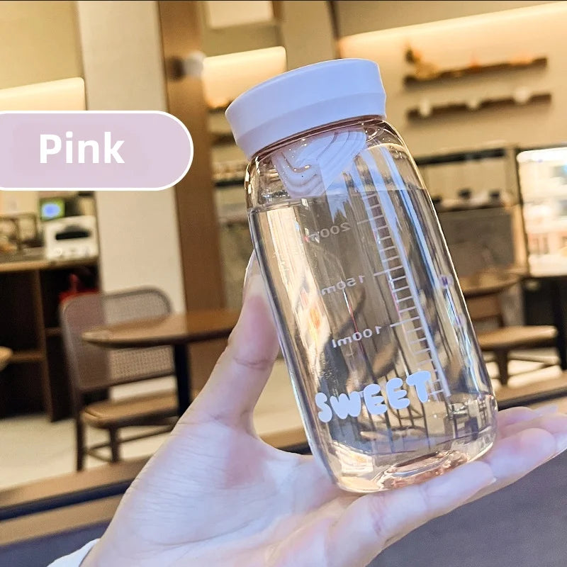 Mini Portable Water Cup Heat Resistant Plastic Drink Bottle
