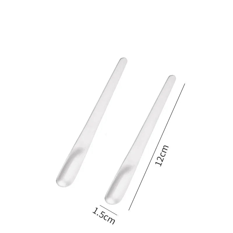 Flat Stainless Steel Coffee Spoon Set Tea Stirrer Dessert Spoons
