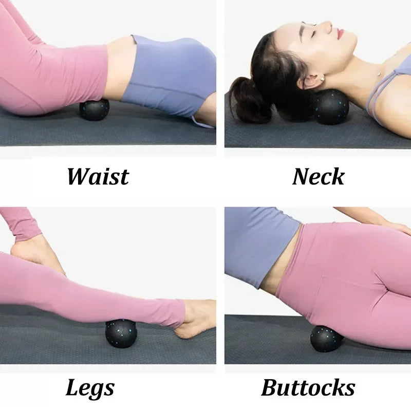 EPP 8cm Peanut Massage Ball UK Fascia & Muscle Relaxation Ball