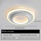 Nordic Creative LED Ceiling Light Modern Luxury Lamp