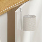 Toilet Paper Holder No Drill Bathroom Storage