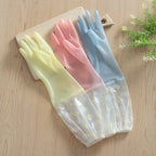 Waterproof Cleaning Gloves Latex Rubber Gloves