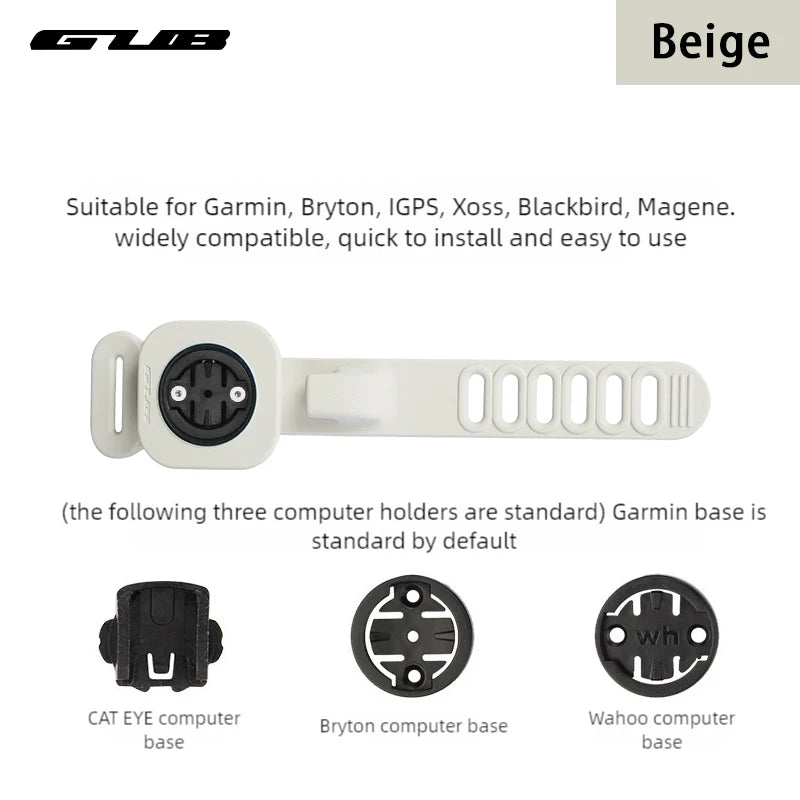 Silicone Bike Computer Mount GUB 630 GPS Speedometer Holder MTB
