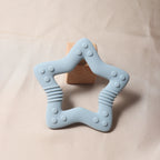 Star & Heart Silicone Baby Teether Food Grade Toy