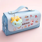 3D Kawaii Pencil Case Cute Waterproof Decompression Pen Pouch