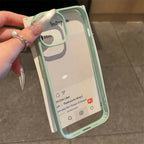 Clear Acrylic Candy Color Case for iPhone 17 Air 16 15 14 13 Pro Max