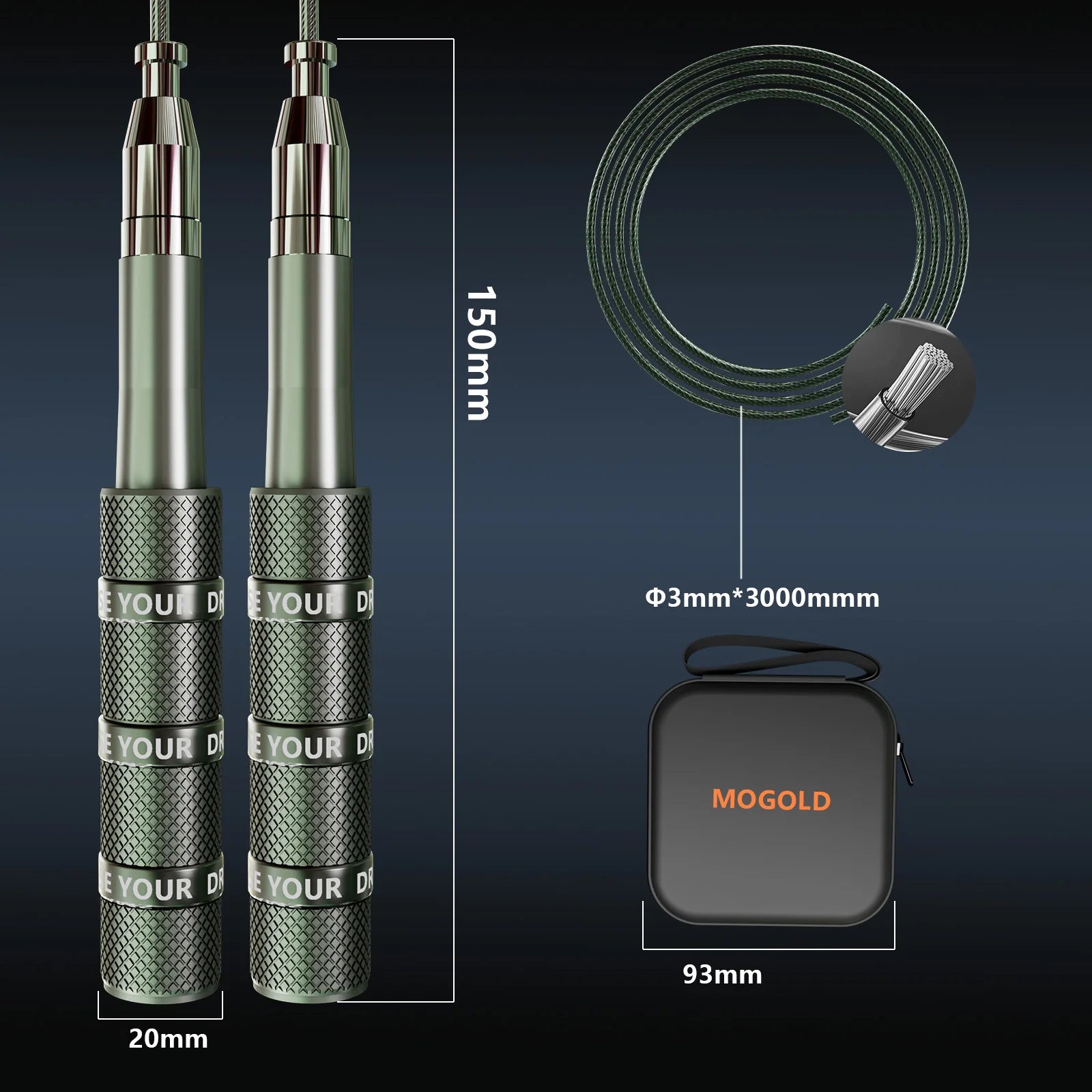 Telescopic Jump Rope Boxing CrossFit Freestyle | Adults & Kids Gym