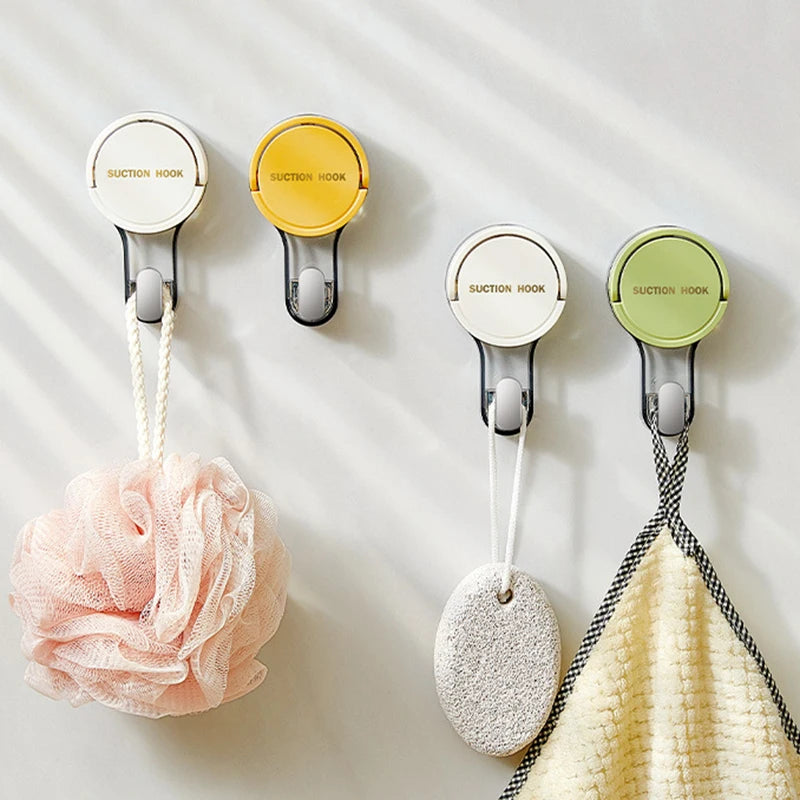 Suction Cup Wall Hooks Reusable No-Drill Towel & Clothes Hooks Secondary image