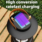 2-in-1 Solar Camping Lantern USB Rechargeable Light