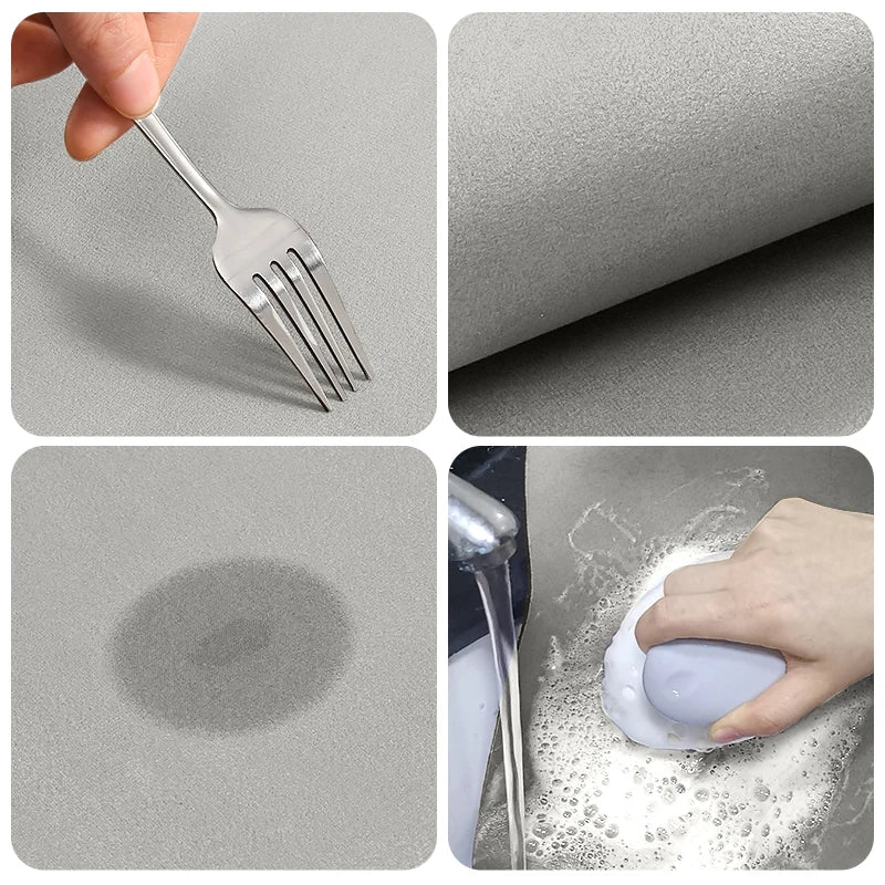 Diatomite Super Absorbent Kitchen Mat Non-Slip Washable Floor Rug