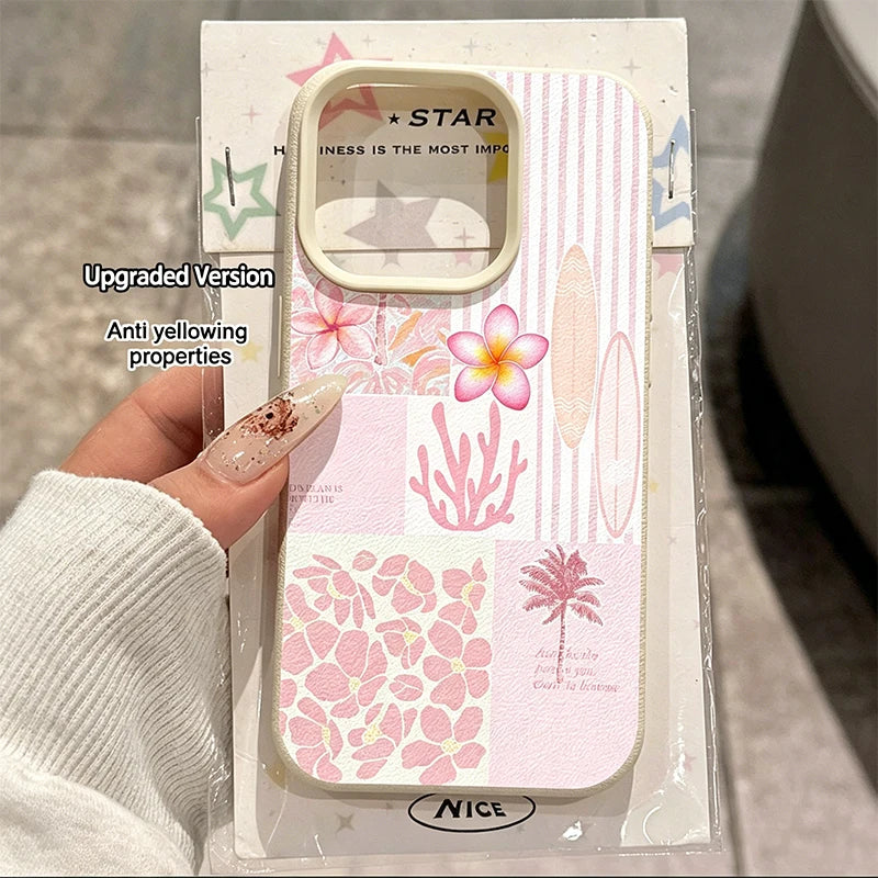Palm Tree Silicone Case for Xiaomi 13T 14T 15T Poco F5 F6 F7 X7 Cover