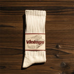 Men Vintage Thick Sports Socks Towel Bottom Casual Unisex