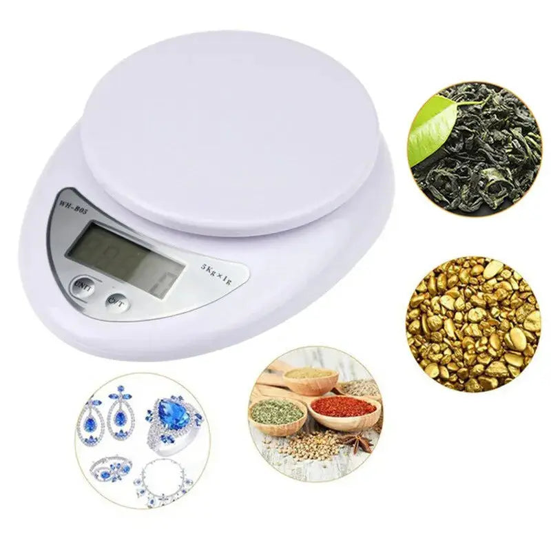 5KG Digital Kitchen Scale LED Food Baking Scale Secondary image