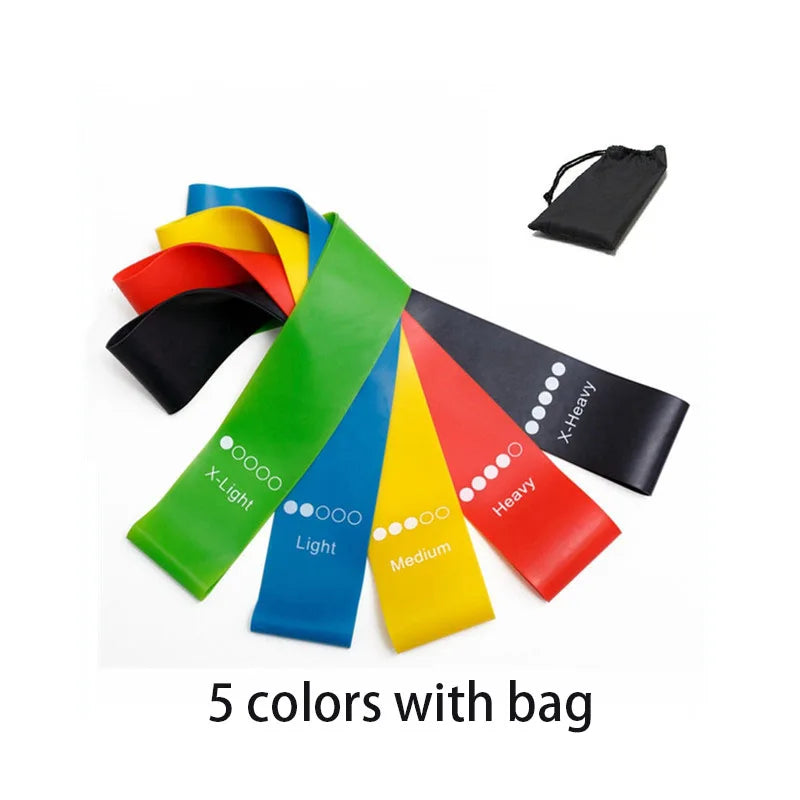 TPE Resistance Bands Set Loop Bands for Gym, Yoga & Strength Training