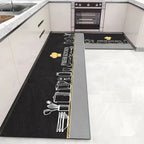 Kitchen Floor Mat UK Soft Washable Anti-Slip Area Rug