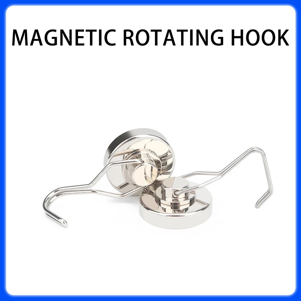 Strong Magnetic Rotating Hook Heavy Duty Neodymium Magnet Hook Secondary image