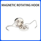 Strong Magnetic Rotating Hook Heavy Duty Neodymium Magnet Hook